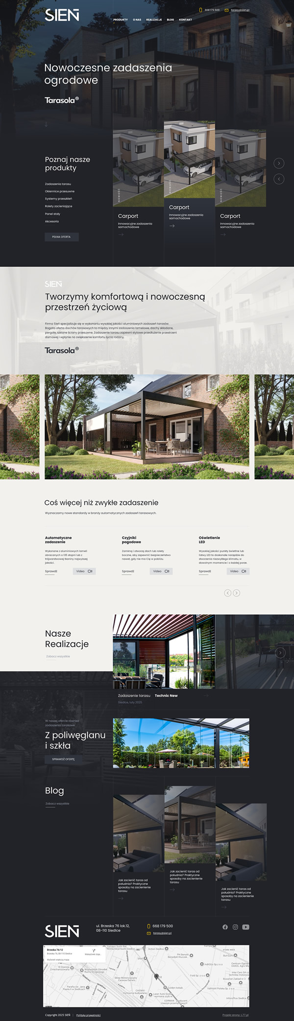 Tarasy | Sien.pl